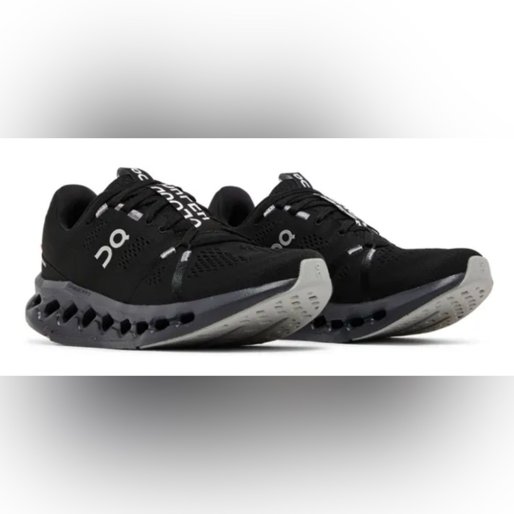 ON RUNNING Cloud Surfer Tennis Shoe in All Black Size 11